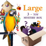 Premium All-Natural Parrot Toys (Bundle of 3)