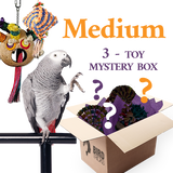 Premium All-Natural Parrot Toys (Bundle of 3)