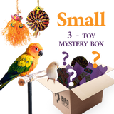 Premium All-Natural Parrot Toys (Bundle of 3)